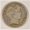 Image 1 : 1898-S BARBER HALF DOLLAR VG/F