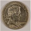 Image 1 : 1918 ILLINOIS (LINCOLN) COMMEN HALF DOLLAR AU/BU