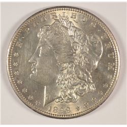 1899-S MORGAN DOLLAR AU/BU