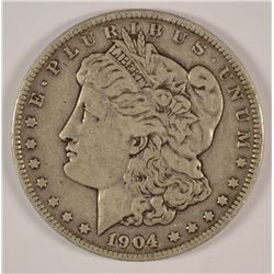 1904  MORGAN DOLLAR VF