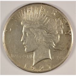 1927 PEACE DOLLAR AU
