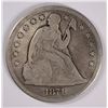 Image 1 : 1871-CC SEATED DOLLAR, NICE VG  RARE!!