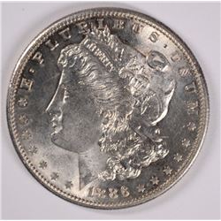 1886-S MORGAN SILVER DOLLAR, MS-64