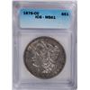 Image 1 : 1878-CC MORGAN SILVER DOLLAR, ICG MS-61