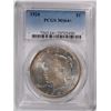 Image 1 : 1924 PEACE SILVER DOLLAR, PCGS MS-64+
