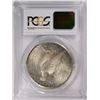 Image 4 : 1926 PEACE SILVER DOLLAR, PCGS MS-64+