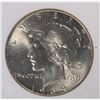 Image 2 : 1934 PEACE SILVER DOLLAR, NGC MS-65   UPPER RIGHT CORNER CRACKED ON HOLDER