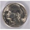 Image 2 : 1942-P TYPE 2 SILVER JEFFERSON NICKEL PCGS MS-66 FS
