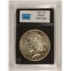 Image 1 : 1921 PEACE SILVER DOLLAR, CCGS MS-64  FLASHY!