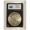 Image 1 : 1934-D PEACE SILVER DOLLAR, CCGS MS-62 SEMI-KEY