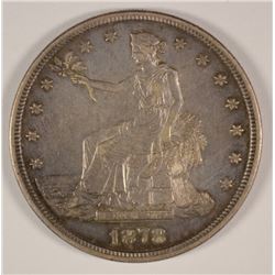 1878-S TRADE DOLLAR, AU