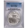 Image 1 : 2004 AMERICAN SILVER EAGLE, PCGS MS-70!