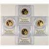 Image 2 : SET OF 2010 PROOF PRESIDENTAL DOLLARS PCGS PR-70'S DCAM