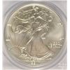 Image 2 : 1991 SILVER AMERICAN EAGLE PCGS GEM UNC (WORLD TRADE CENTER GROUND RECOVERY ZONE