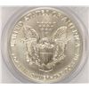 Image 3 : 1991 SILVER AMERICAN EAGLE PCGS GEM UNC (WORLD TRADE CENTER GROUND RECOVERY ZONE