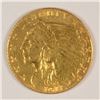 Image 1 : 1911 $2.5 GOLD INDIAN XF