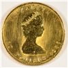 Image 2 : 1986 1/2 OZT GOLD CANADA MAPLE LEAF