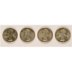 (4) 1932 WASHINGTON QUARTERS