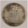 Image 1 : 1876 SEATED HALF DOLLAR GOOD