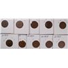 Image 2 : (10) 1909 INDIAN HEAD CENTS