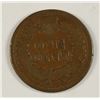 Image 2 : 1866 INDIAN HEAD CENT G/VG (REPUNCHED DATE)