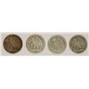 Image 2 : (4) WALKING LIBERTY HALF DOLLARS (1916, 1917, 1917-D OBV, 1917-D REV)