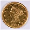 Image 1 : 1892-CC $10 GOLD LIBERTY AU/BU