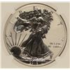 Image 2 : 2012-S AMERICAN SILVER EAGLE, REVERSE PROOF, NGC PROOF-69 TROLLEY LABEL