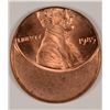 Image 1 : 1985 LINCOLN CENT ERROR OFF CENTER STRIKE
