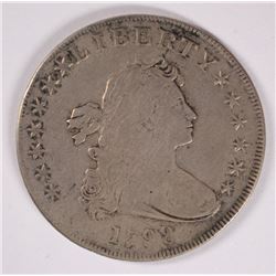 1798 DRAPED BUST DOLLAR VF/XF