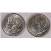 Image 1 : ( 2 ) BU MORGAN SILVER DOLLARS, 1883-O & 1884