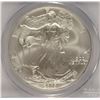 Image 2 : 2003 AMERICAN SILVER EAGLE, PCGS MS-70! PERFECT!