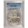 Image 1 : 2007 AMERICAN SILVER EAGLE, PCGS MS-70 PERFECT!
