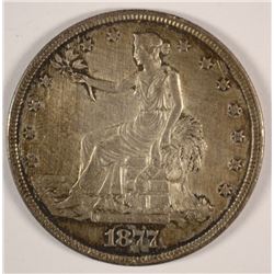 1877 TRADE DOLLAR VF/XF