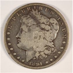 1894-S MORGAN DOLLAR VG
