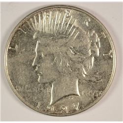 1927-S PEACE DOLLAR XF