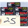 Image 1 : 400 ROUNDS (20 BOXES) OF WOLF .223 REM