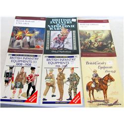 VARIOUS HISTORICAL MILITARY BOOKS