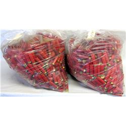 2 BAGS OF AA HULLS.