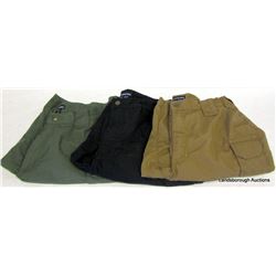 LOT OF 3 TACTICAL SHORTS BY 5.11