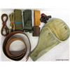 Image 1 : BOX LOT LEATHER BELTS & LACES