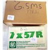 Image 1 : BOX LOT 7X57R, 6.5MS, 577/450