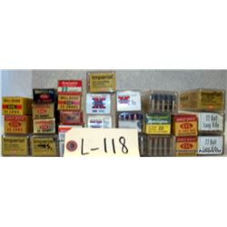 BOX LOT 22 SHORT, LONG & LR