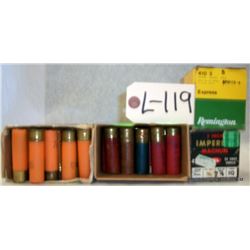 BOX LOT SHOTSHELLS 16, 20 & 410