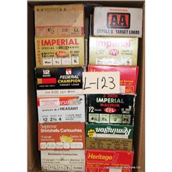 BOX LOT 12GA SHOTSHELLS