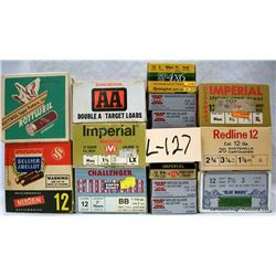 BOX LOT 274 RDS OF AMMO 12GA