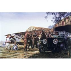 Various Artists, Group of Seven Autographed Aviation Prints, Each a color photolithograph, ea...