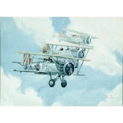 Wayne Lambert Davis (American 1906-1988), Top Flight, Signed Wayne Lambert Davis, titled and...