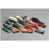 Image 1 : Group of Thirty-Three Dinky Die-Cast Toy Models of Cars and Trucks, 20th Century, Including a...