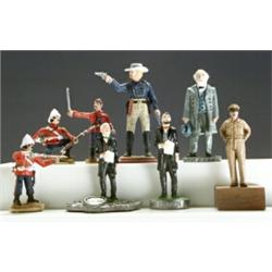 Group of Seventeen Historical Figures, 20th Century, Including Abraham Lincoln, Robert E. Lee...